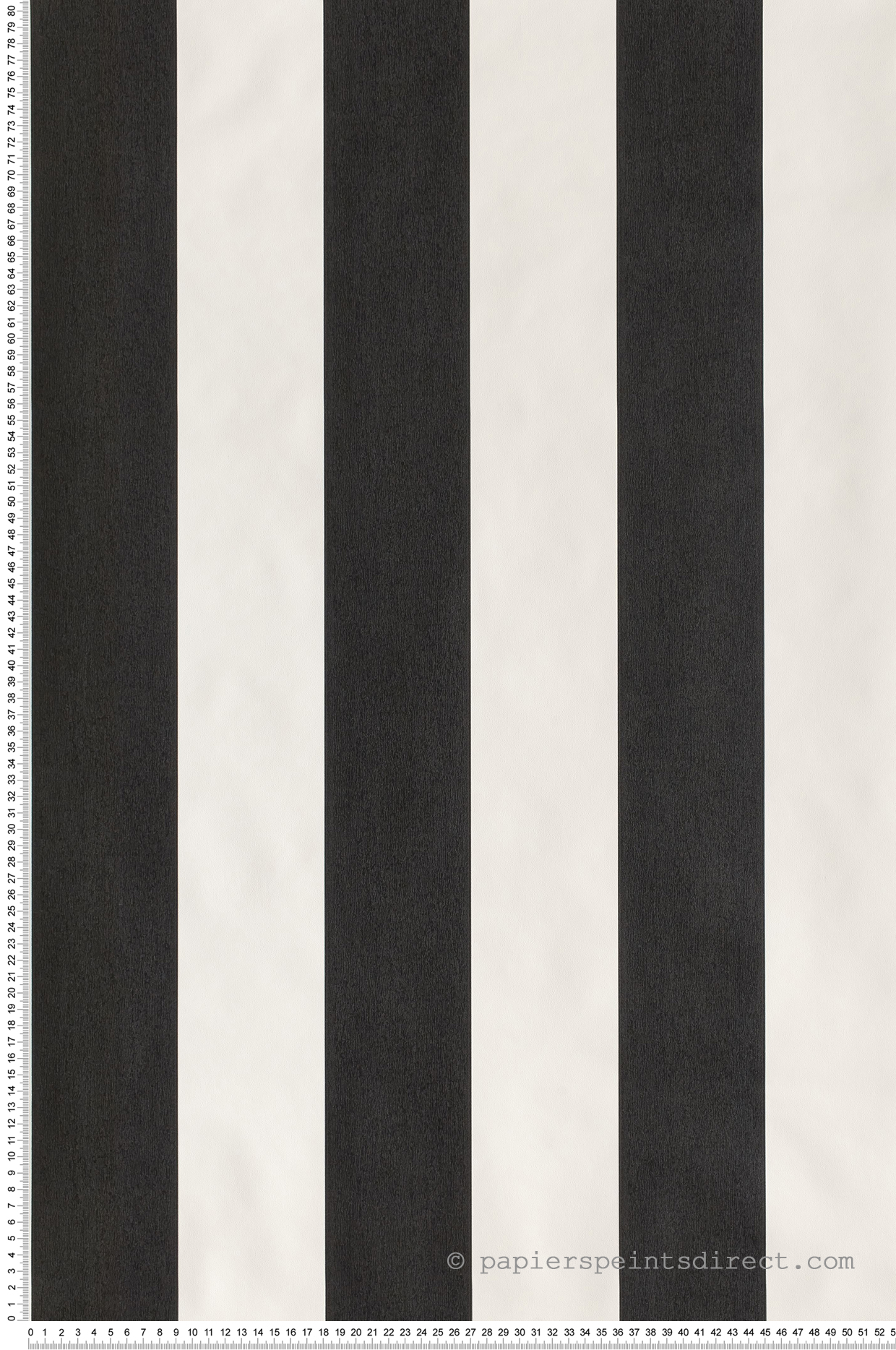 Papier Peint Rayures texturées noires - Jeux de rayures 2 de Lutèce  | Réf. LTC-G67580