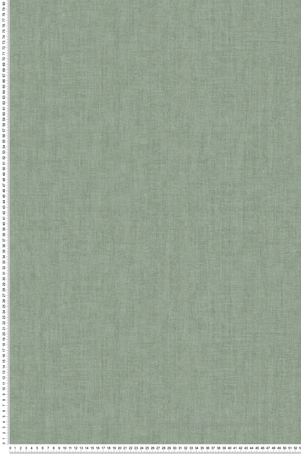 Papier peint Uni Lin vert - Maison Paradis de Lutèce | Réf. LTC-MP15595