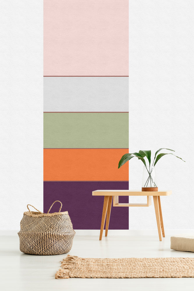 Papier peint panoramique Graphique Geometry panels 3 - Référence DD114542 - Intissé 200g/m2 - Standard 100 x 270