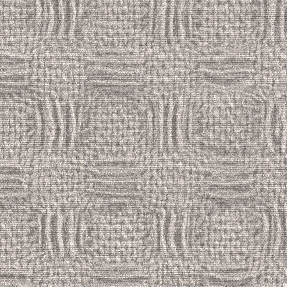 Papier peint Illusion 3D Boutis gris - Abaca de Lutèce | Réf. LTC-51232409