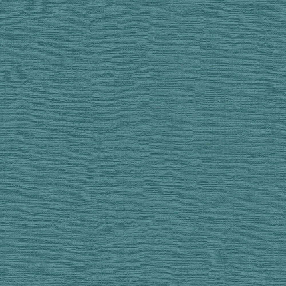 Papier peint Uni Tissé Life bleu canard - French Affair d'A.S. Création ZOOM | Réf. AS-395764