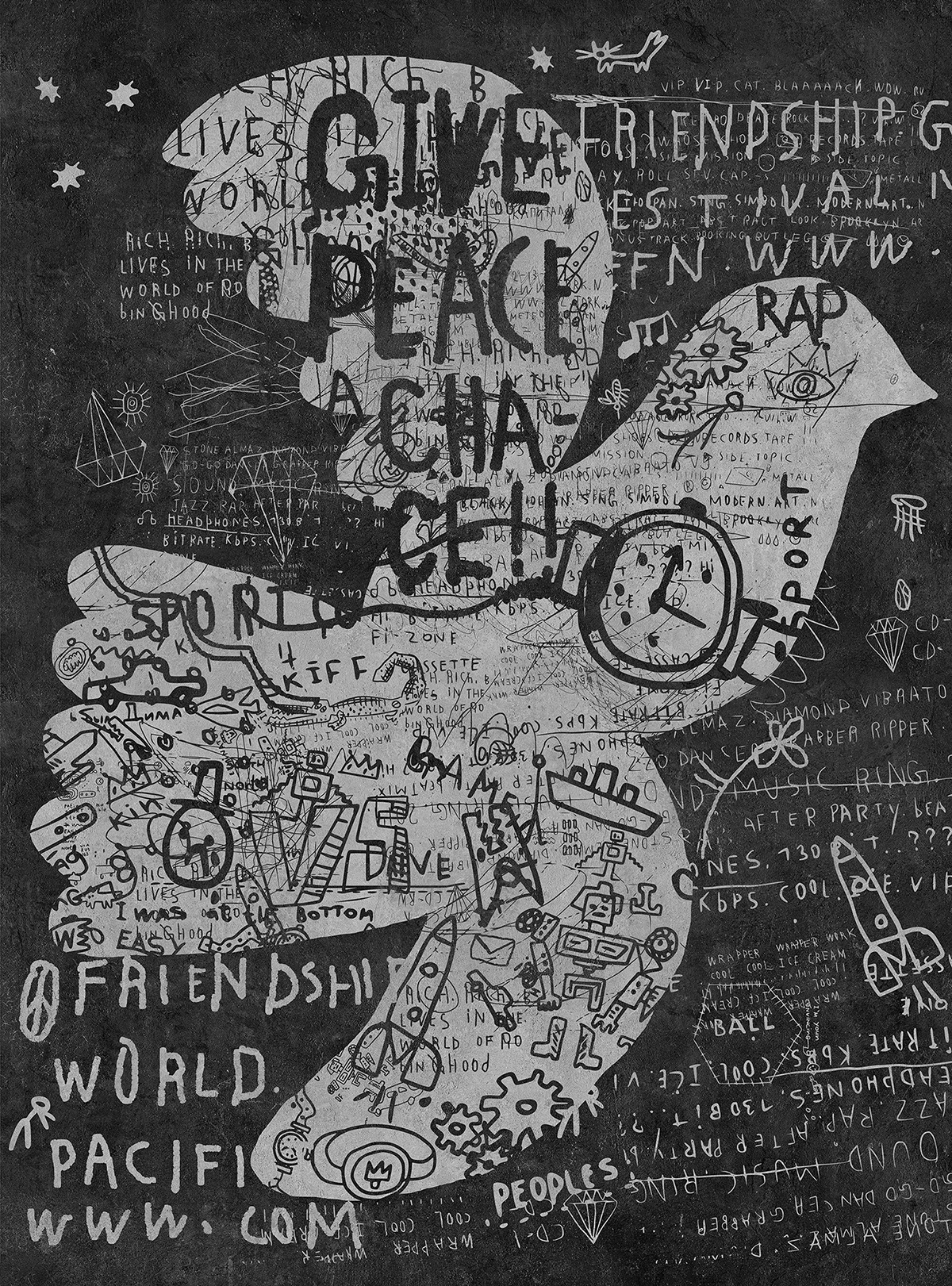 Papier peint panoramique Walls by Patel 3 - Référence DD122536 - Intissé 200g/m2 - 200 x 270 cm