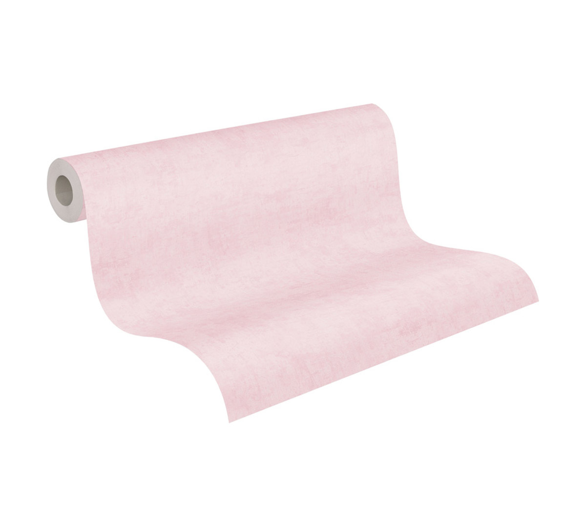 Papier peint Faux Uni Patine rose poudré - Lilly & Luis d'A.S. Création AMB8 | Réf. AS-771784