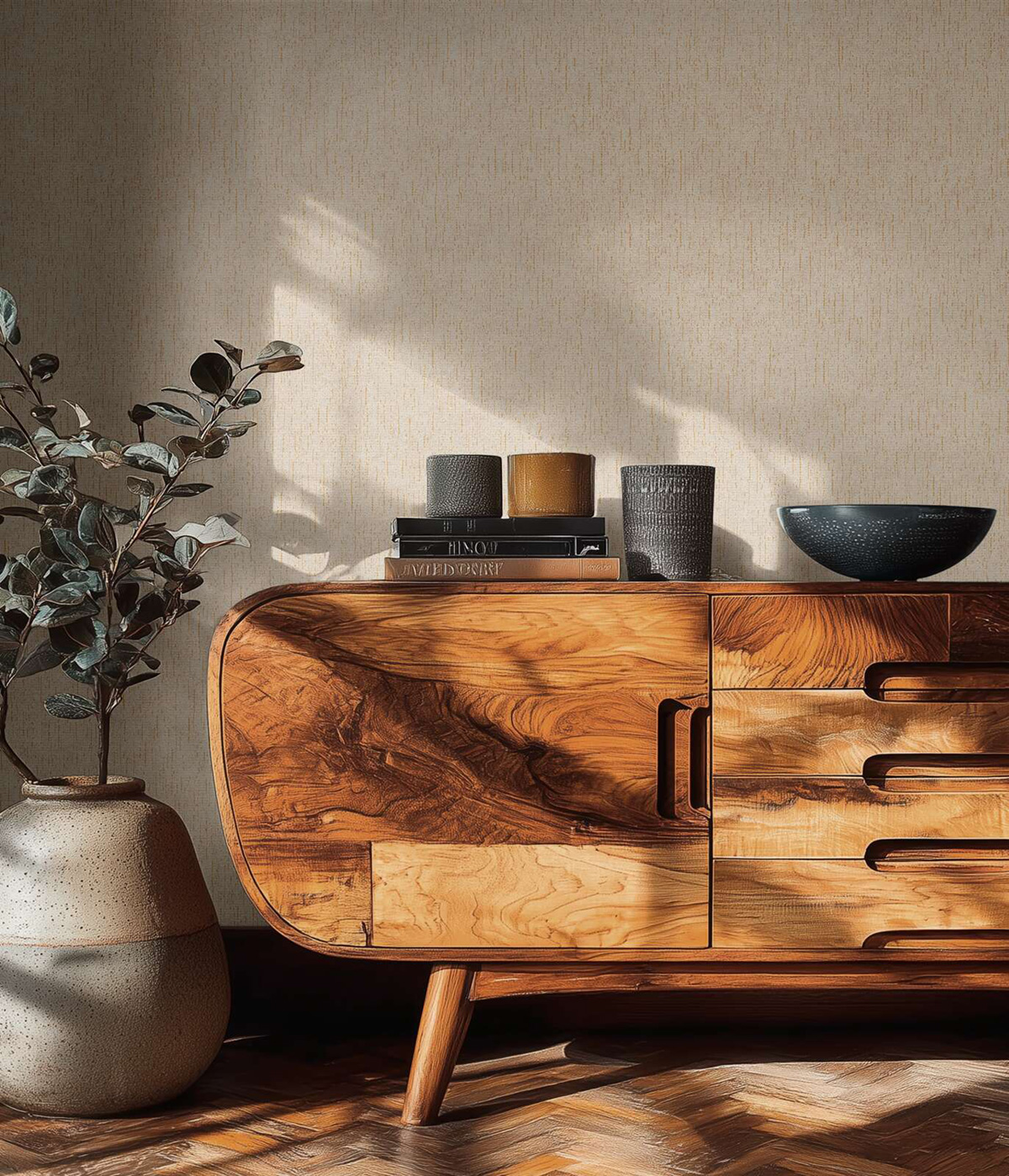 Papier peint Faux Uni Texturé grège doré - Vibes & Styles d'A.S. Création AMB3| Réf. AS-792016