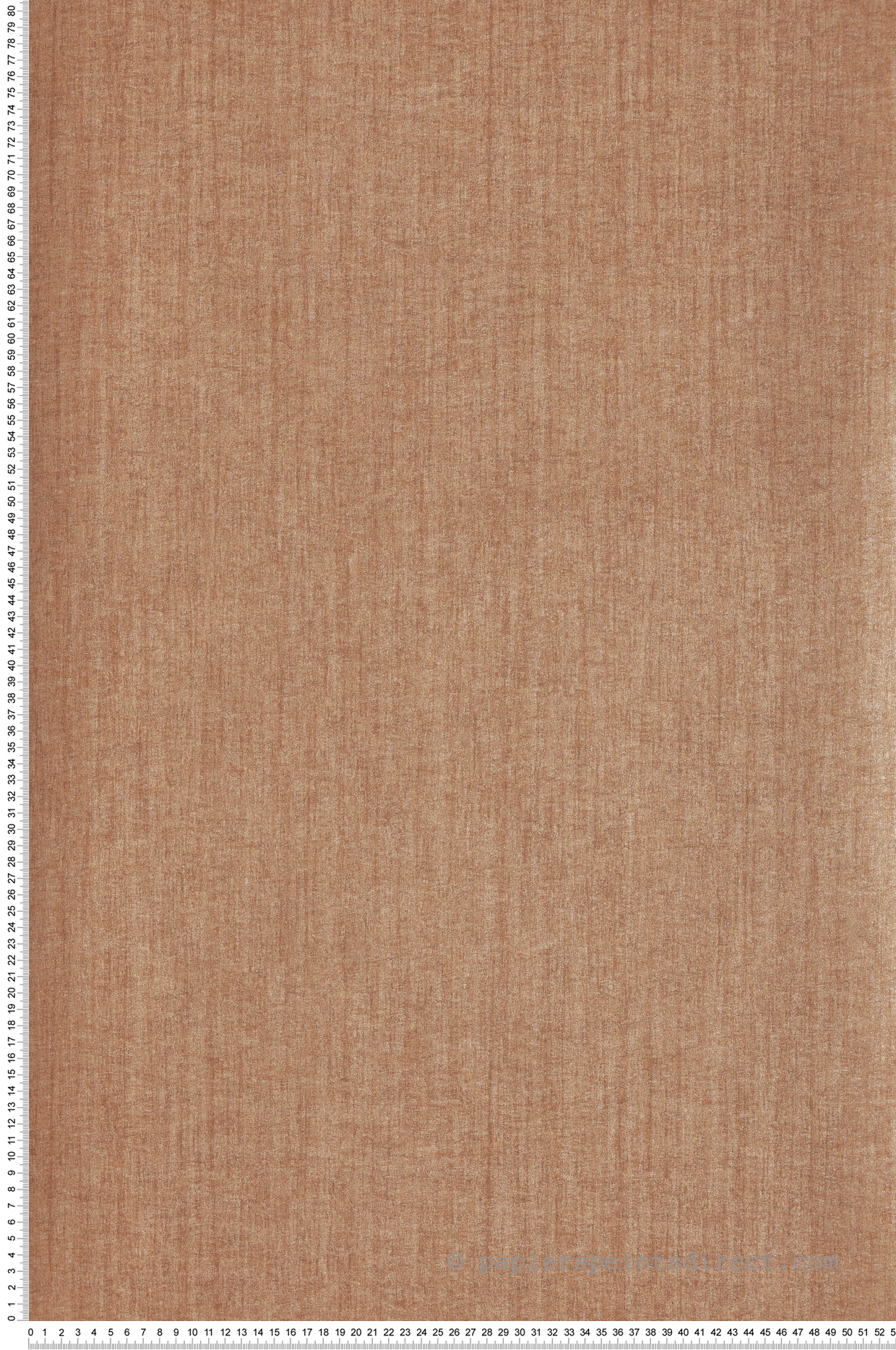 Papier peint Faux Uni Métallisé cuivré - Merida de Montecolino | Réf. MC-BA26002