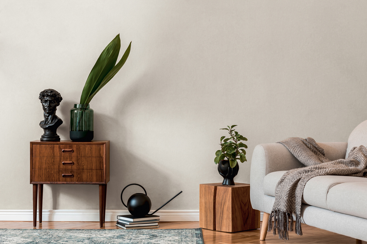 Papier peint Uni Léger craie - Casual Living d'A.S. Création AMB3| Réf. AS-393396