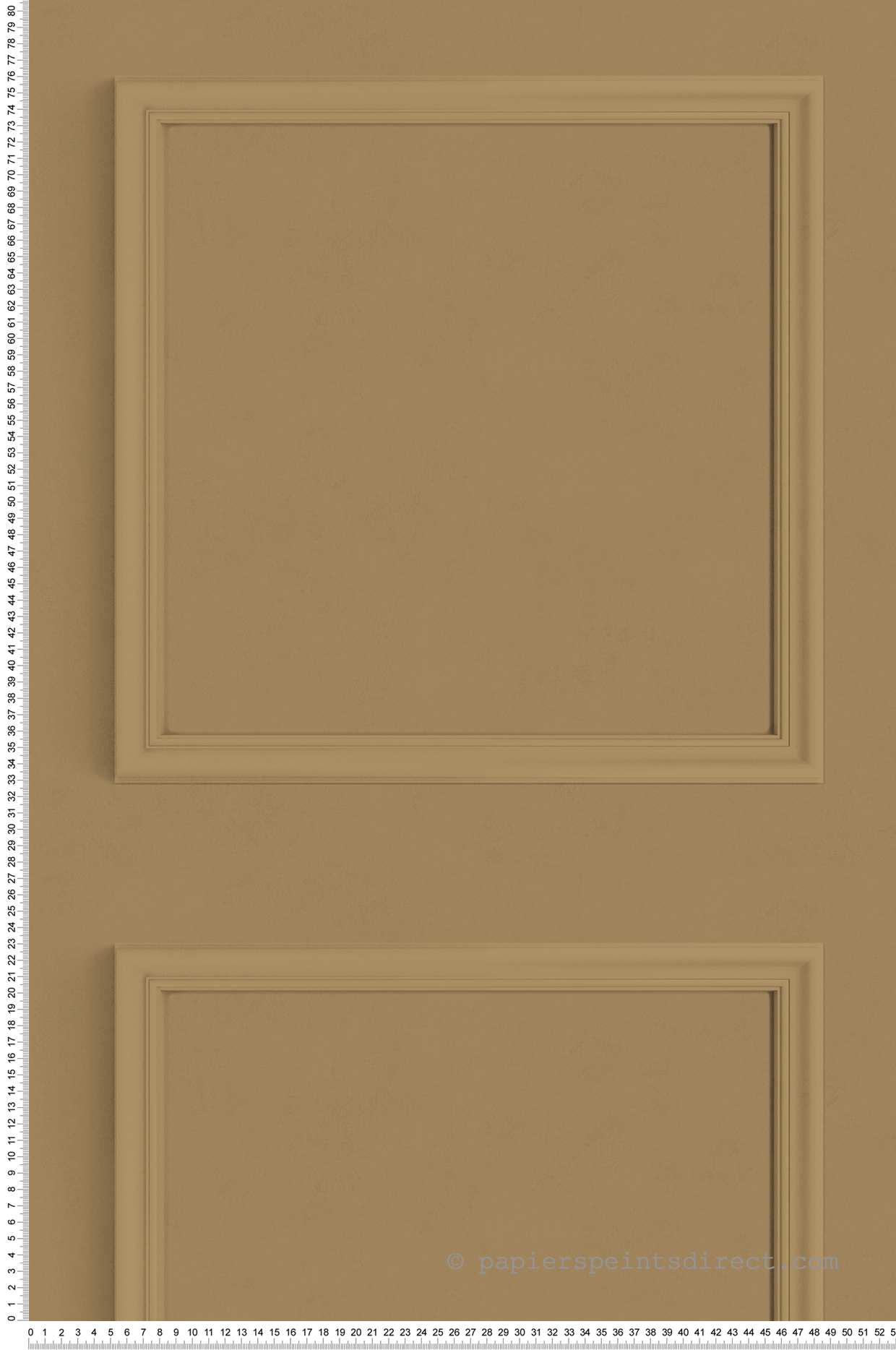 Papier peint Moulure Haussmannienne miel - Moulures & Co de Casadéco | Réf. MOCO201382222