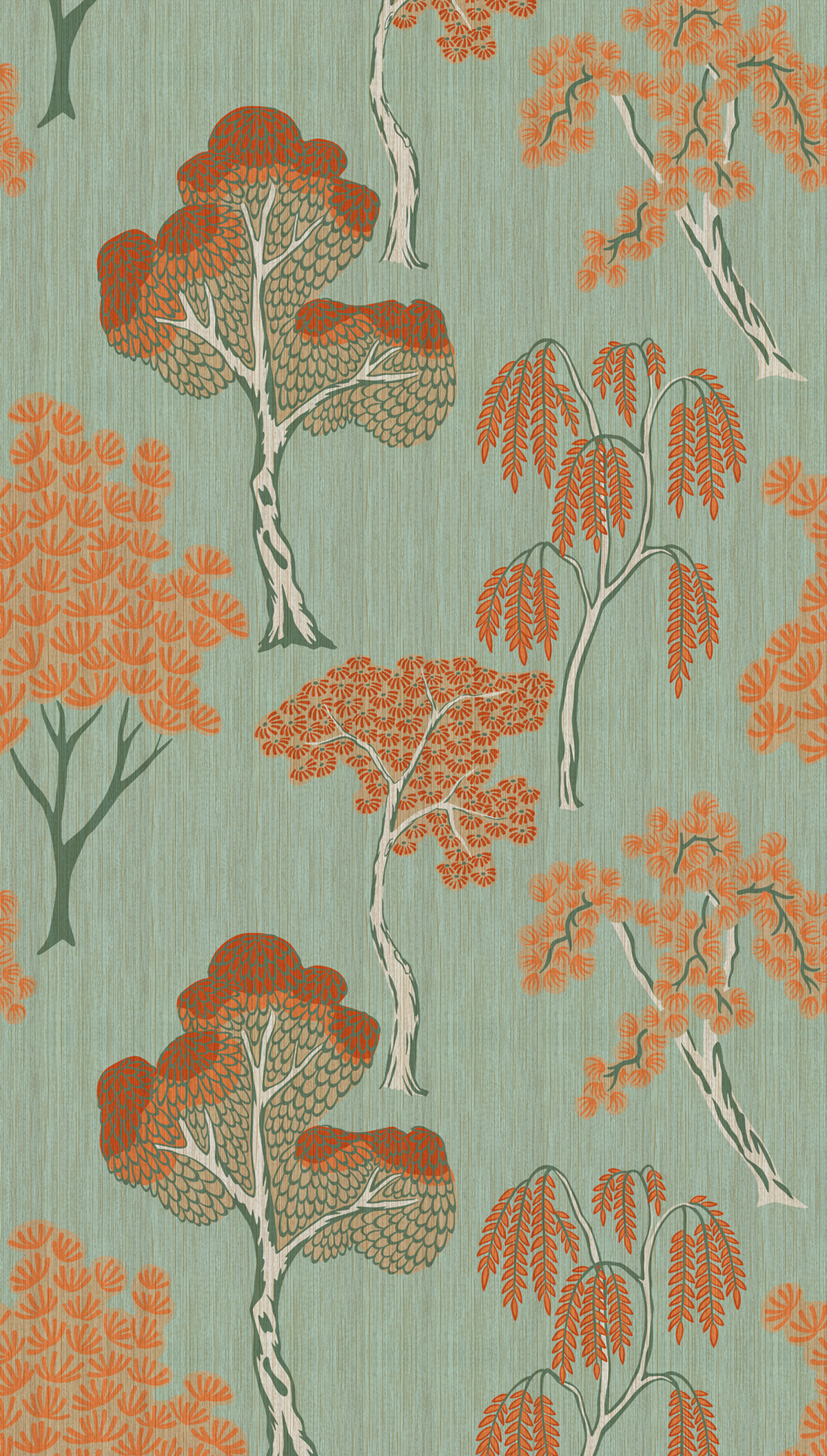 Papier peint panoramique Arbre Japonais Bois - The Wall 3 d'A.S. Création | Réf. AS-398871