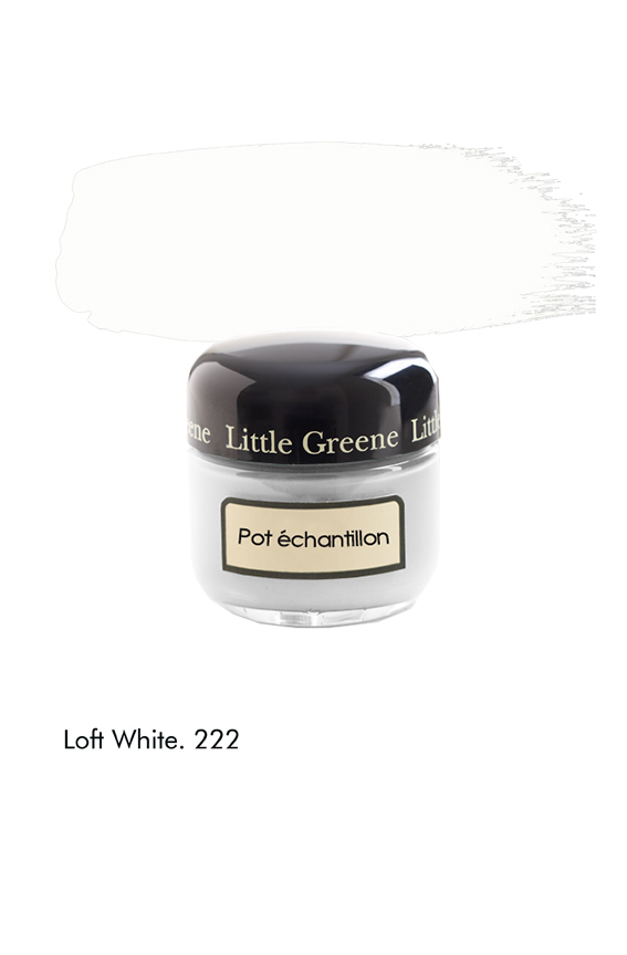 Pot échantillon Loft White n°222 - Finition Absolute Matt Emulsion