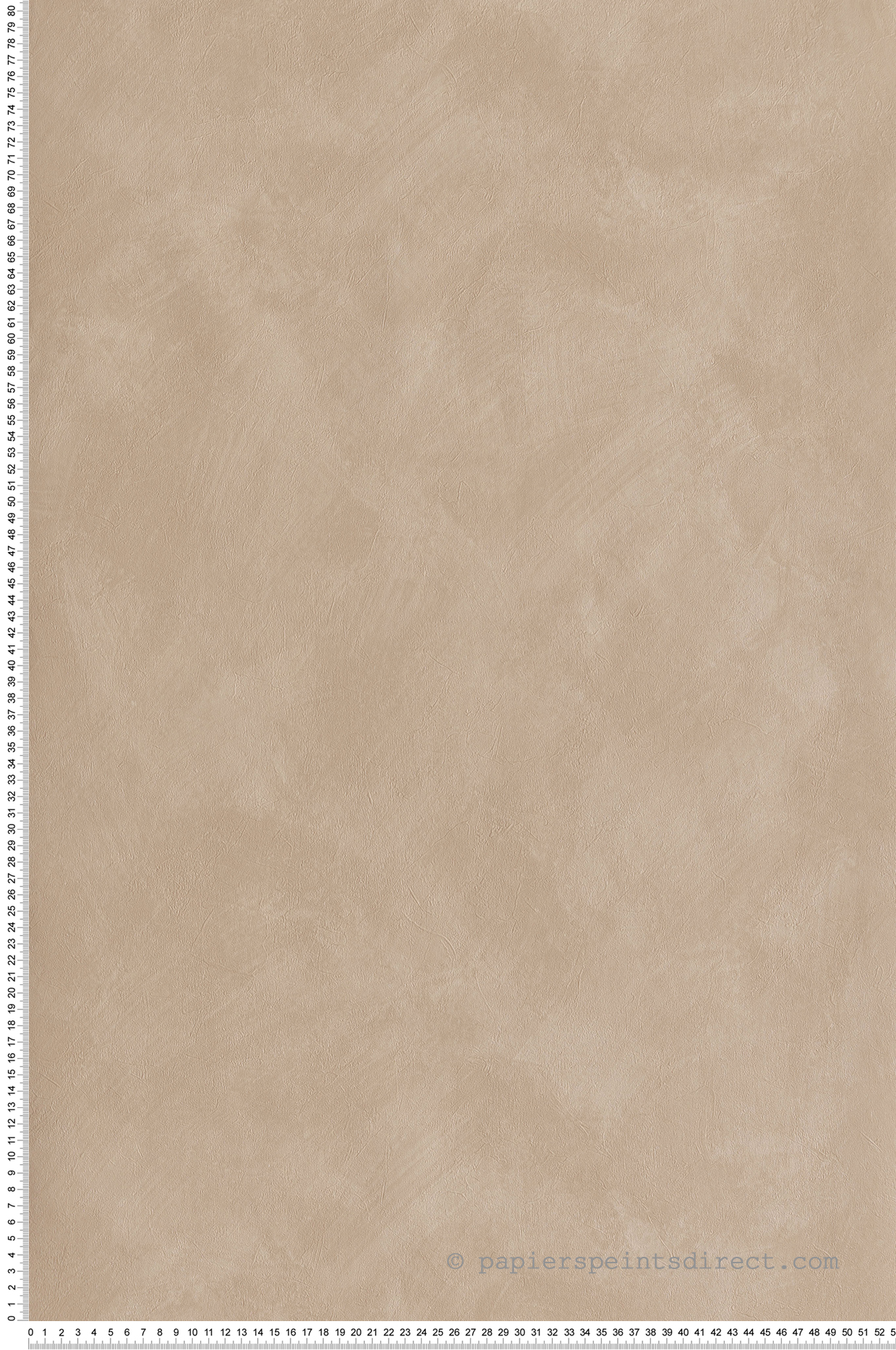 Papier peint Uni Enduit La Chaux marron glacé - Origine de Casélio | Réf. OGN106081479