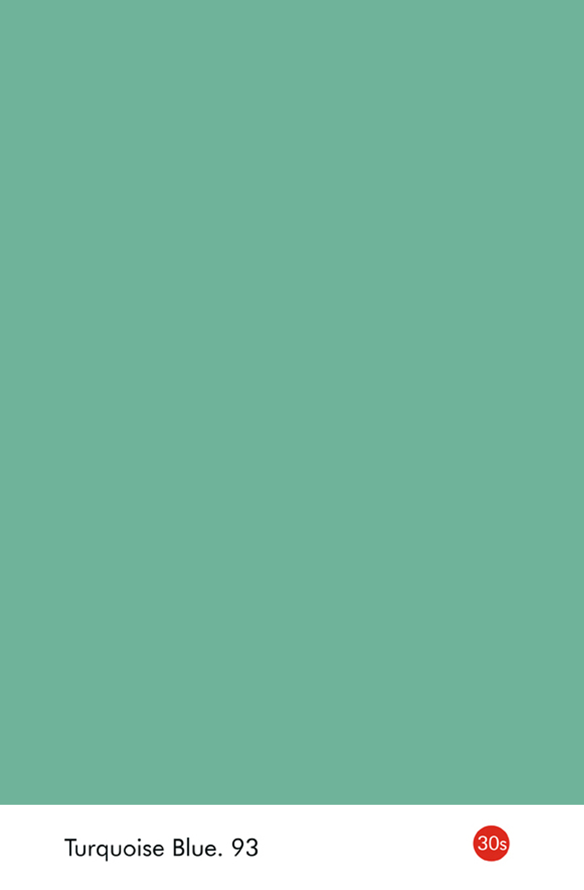 Peinture Little Greene Turquoise Blue n°93 Intelligent Satin 1 litre