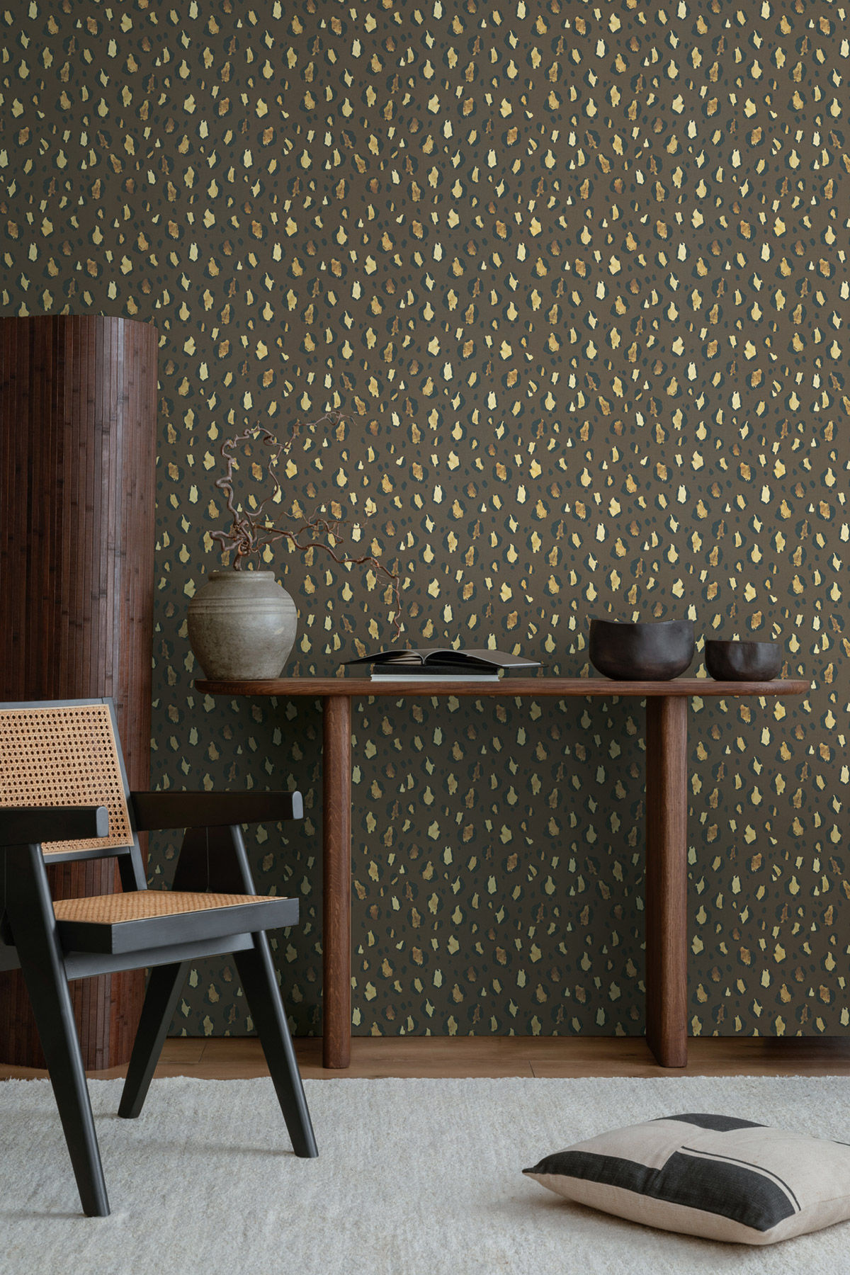 Papier peint Léopard Imprimé marron - Anna D'Andrea d'A.S. Création | Réf. AS-782163