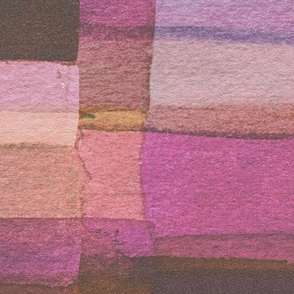 Papier peint Géométrie Aquarelle violet - Anna D'Andrea d'A.S. Création AMB3| Réf. AS-782251