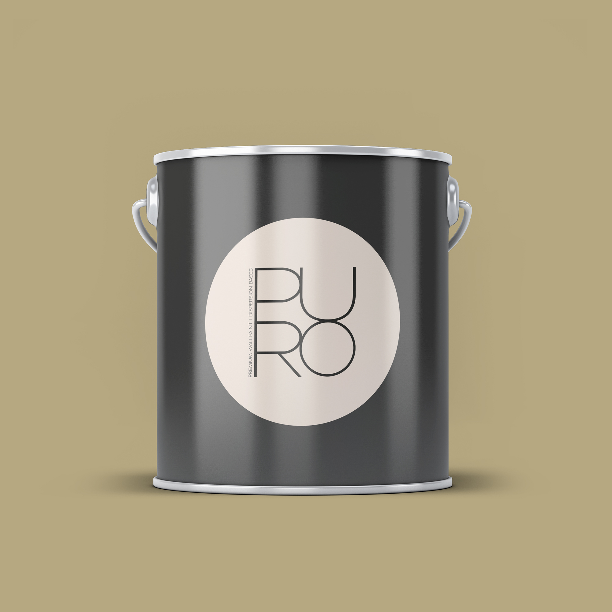 Image d'un pot de 2,5 litres de peinture Puro vert gentle lime  - c6006