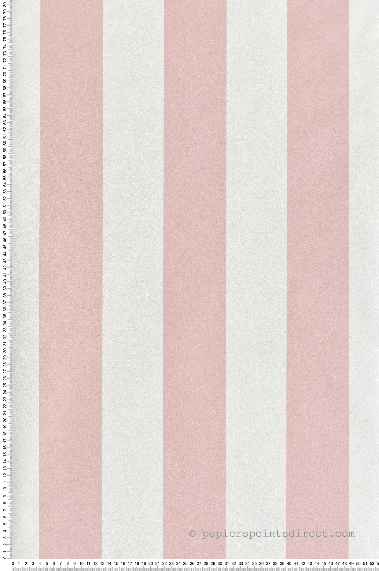 Papier Peint Rayure Classique rose - Flora d'Ugépa | Réf. UGP-A83723