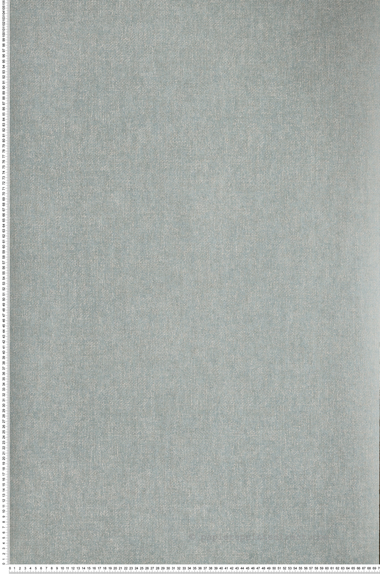 Papier peint Faux Uni Tacheté Tenere bleu céladon et doré - Mirage de Casamance | Réf. CAS-75283364