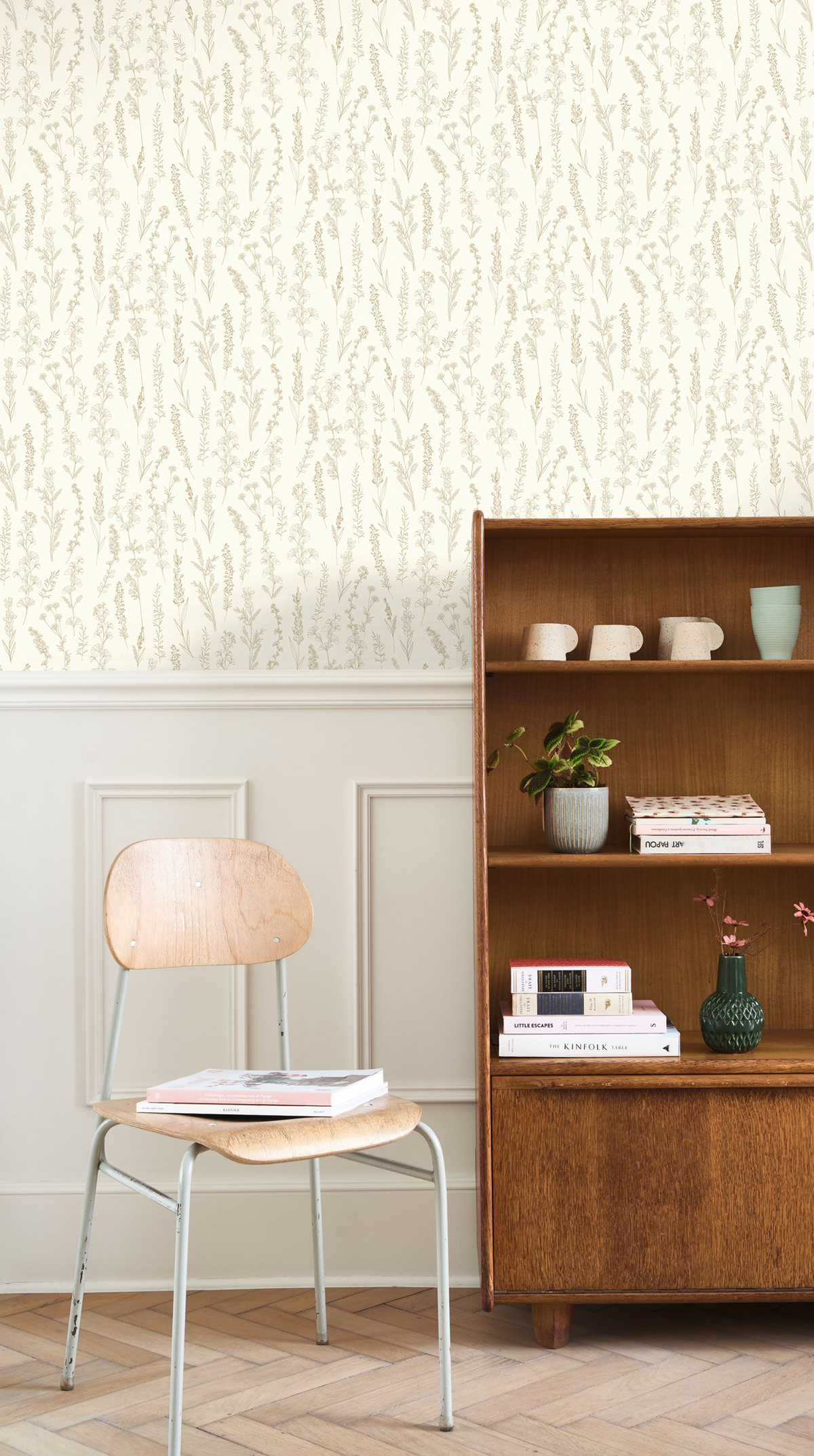 Papier peint Carnet Botanique naturel - Le Beau Jardin de Casadéco AMB1 | Réf. BJAR202591234