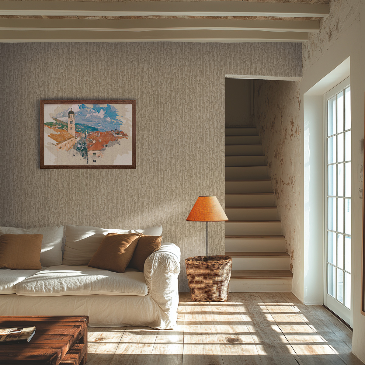 Papier peint Pierre Géométrie Moderne vert de gris - Metropolitan Stories 4 Hot Spots d'A.S. Création | Réf. AS-786663