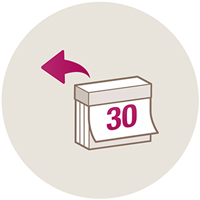 Logo satisfait ou remboursé