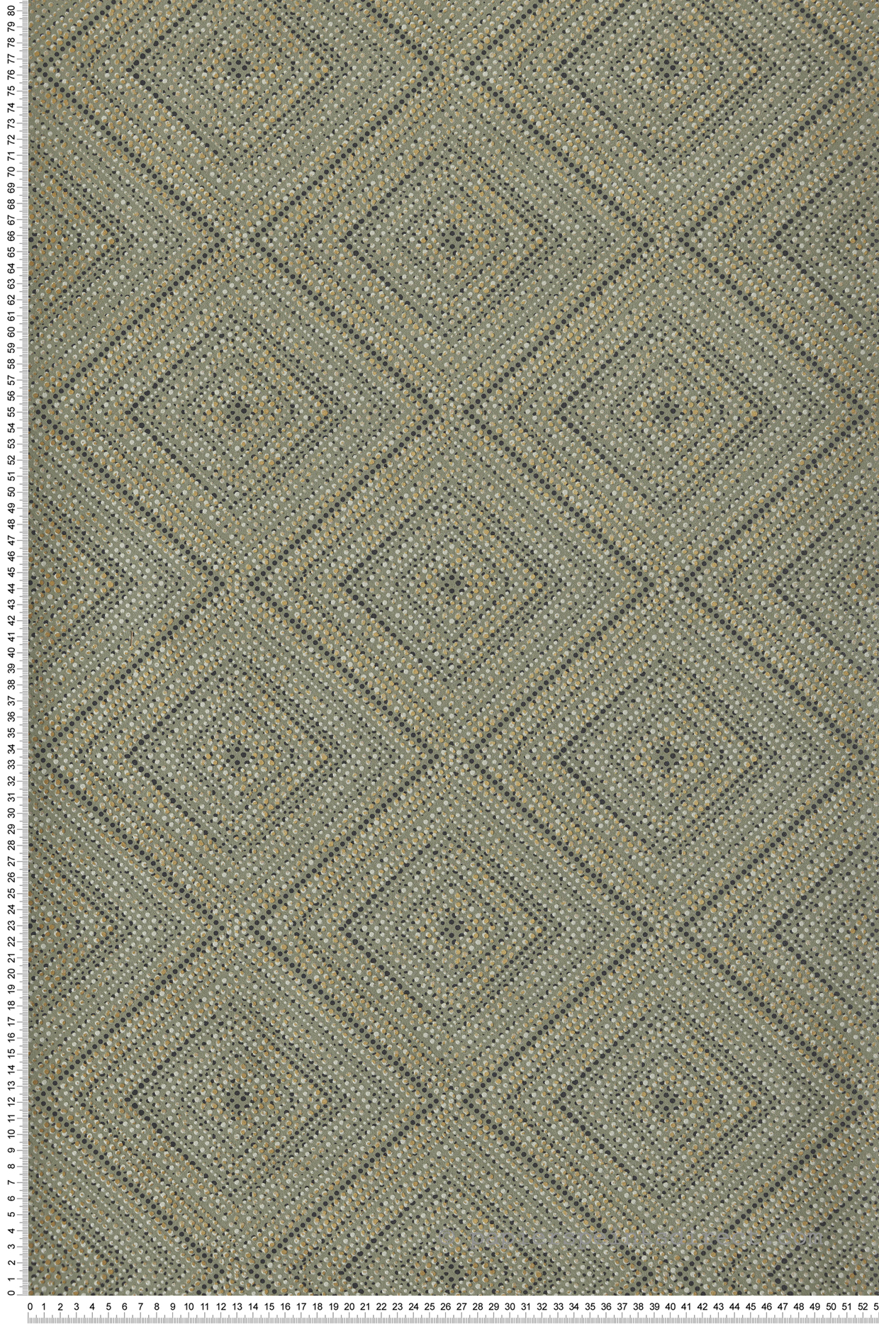 Papier peint Géométrique Dot vert doré - Les Essentiels de Lutèce | Réf. LTC-677930
