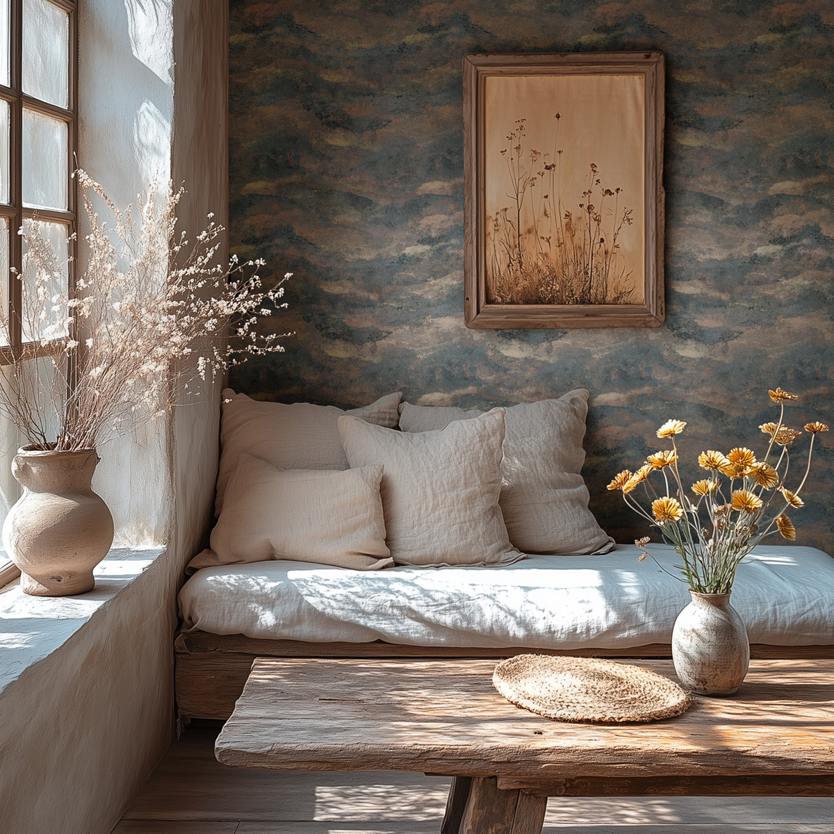 Papier peint Abstrait Coline Paysage anthracite doré - Metropolitan Stories 4 Hot Spots d'A.S. Création | Réf. AS-786564