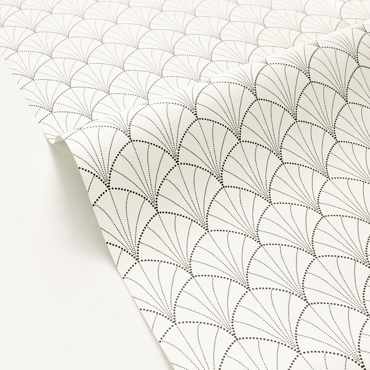 Papier peint Art Déco Edgar noir et blanc - Golden Age de Casélio | Réf. GAG103820932