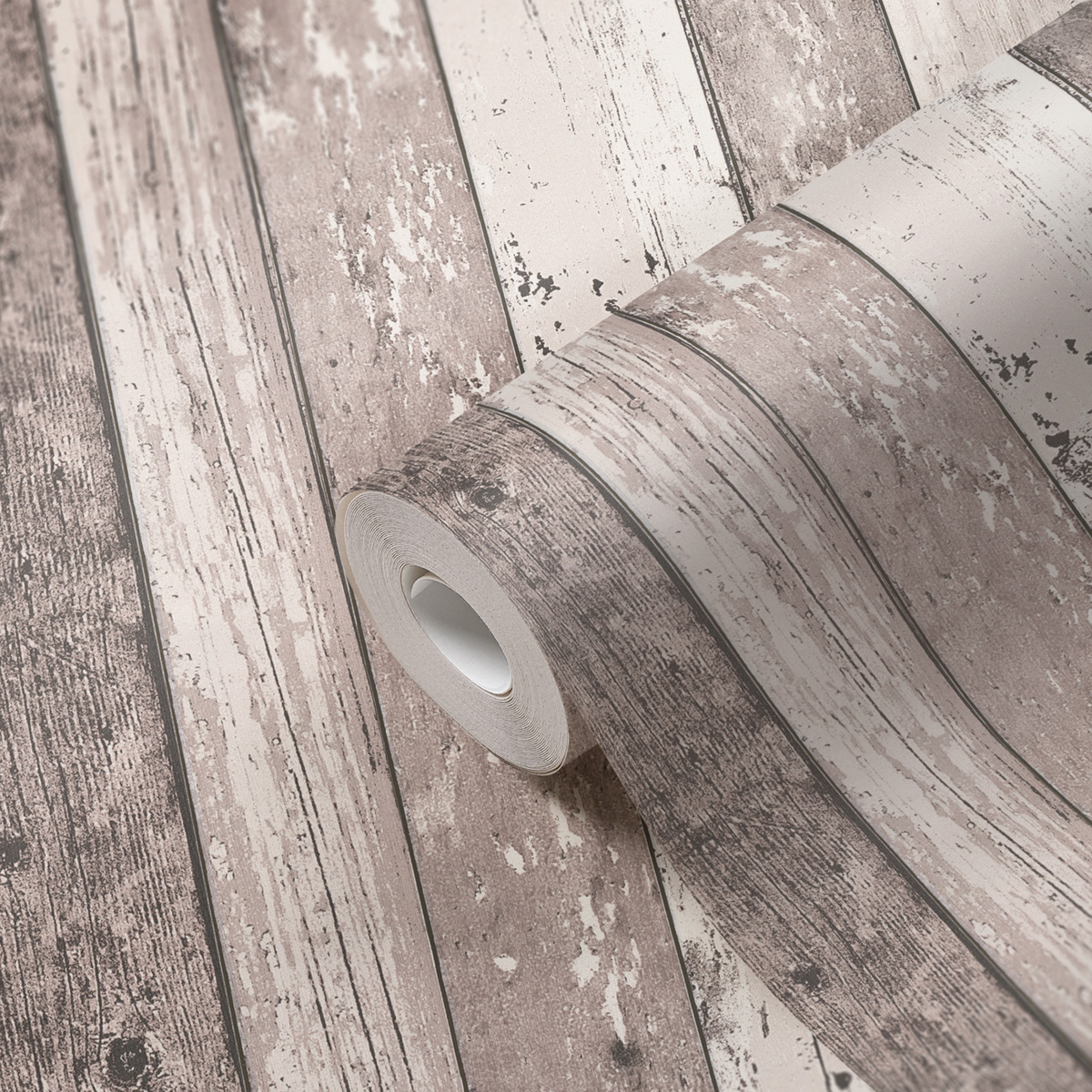 Papier peint Planches Bois marron - Elements 2 d'A.S. Création ROLLZ | Réf. AS-855053