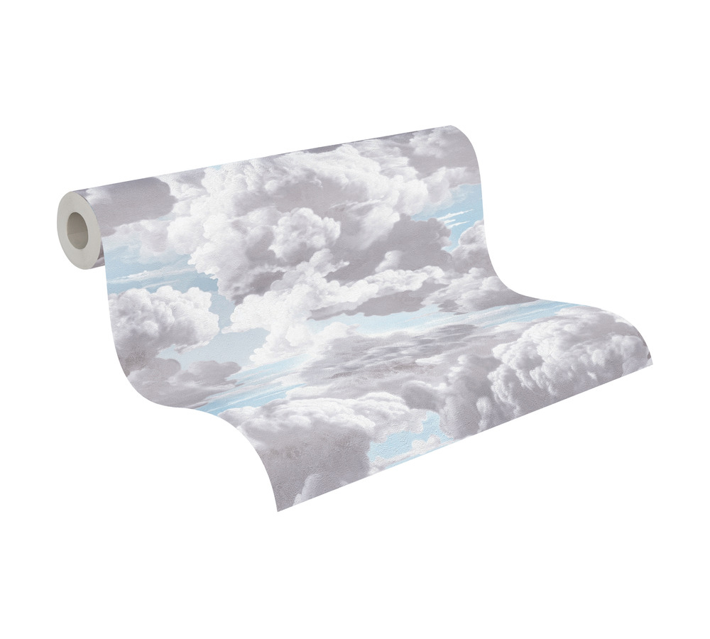 Papier peint Ciel Nuages gris bleu - Metropolis Michalsky 6 de Livingwalls ROLL | Réf. AS-399856