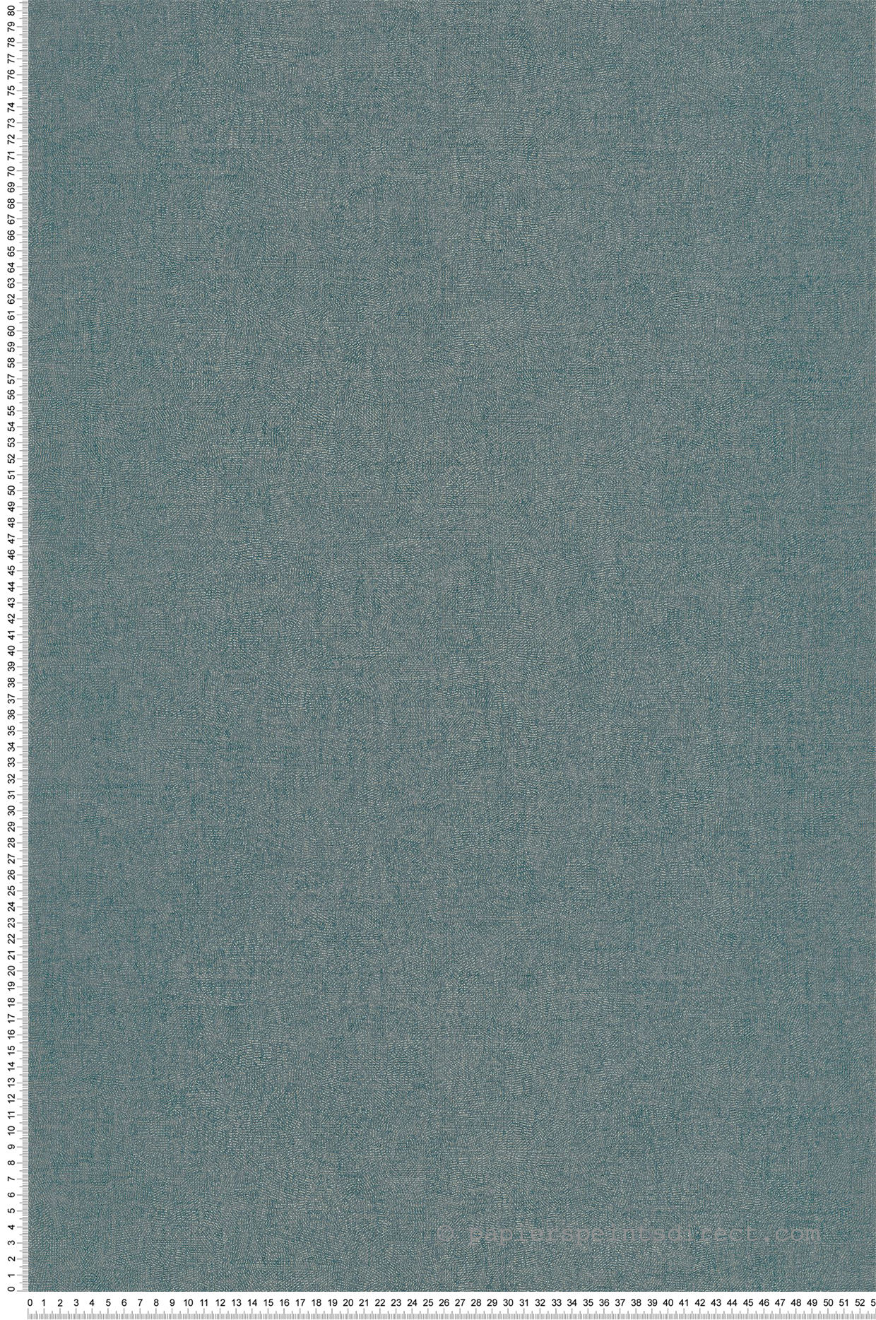 Papier peint Faux Uni Empreinte bleu orage argenté - Riverside 4 de Casadéco | Réf. RIVI88706357