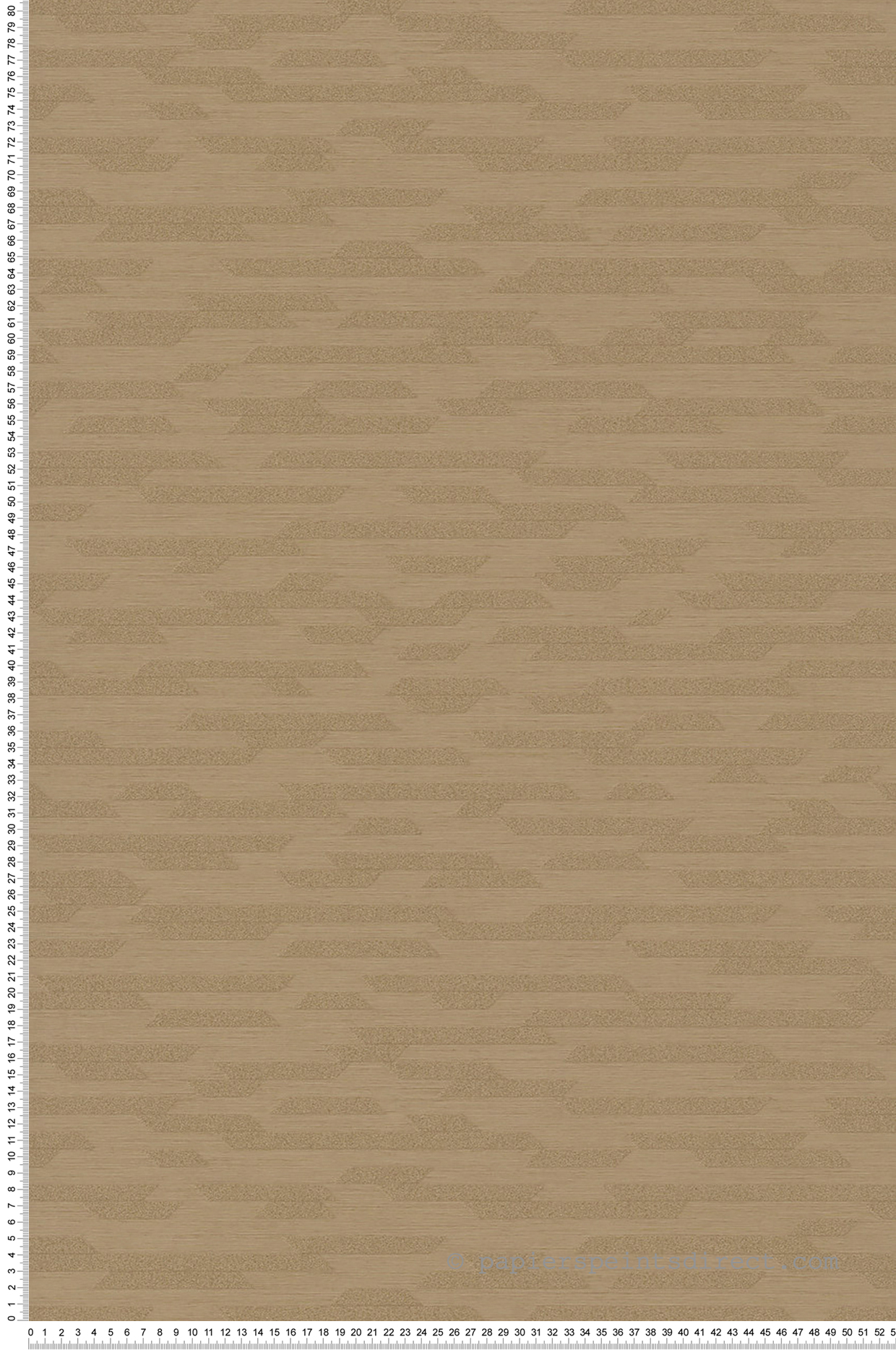 Papier peint Trait Géométrique beige noisette paillettes - Maya de Montecolino | Réf. MC-BZ3217