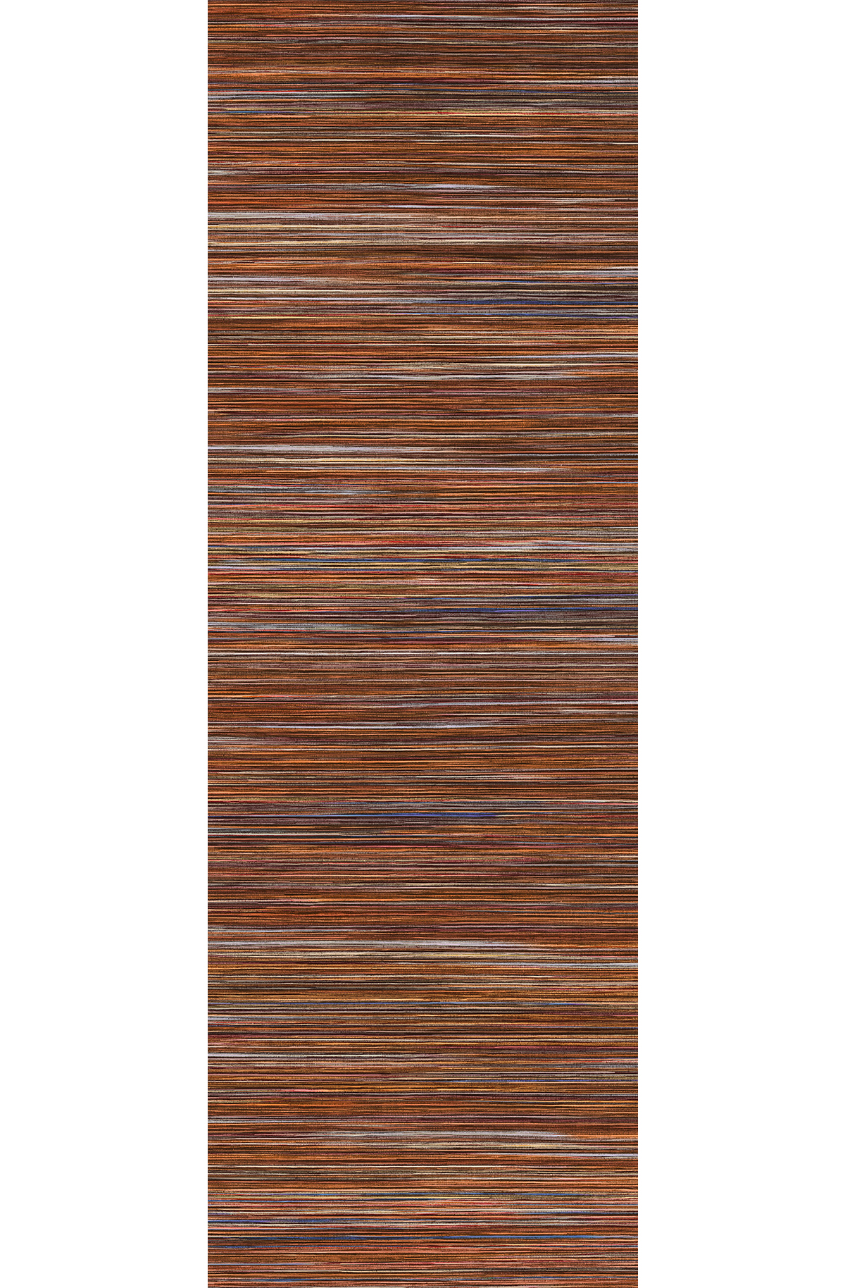 Papier peint panoramique Sisal Pai-Pai orange - C H260 - Amani de Masureel | Réf. MAS-DGAMA1033-260