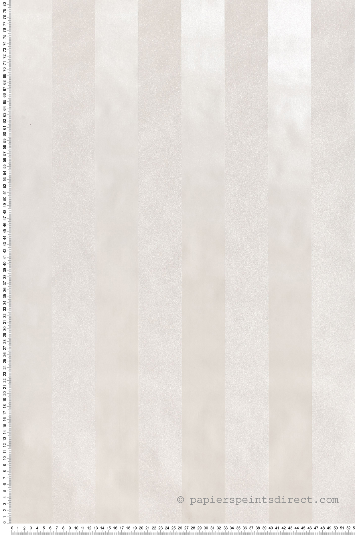 Papier Peint Rayures irisées étain - Jeux de rayures 2 de Lutèce  | Réf. LTC-G67558