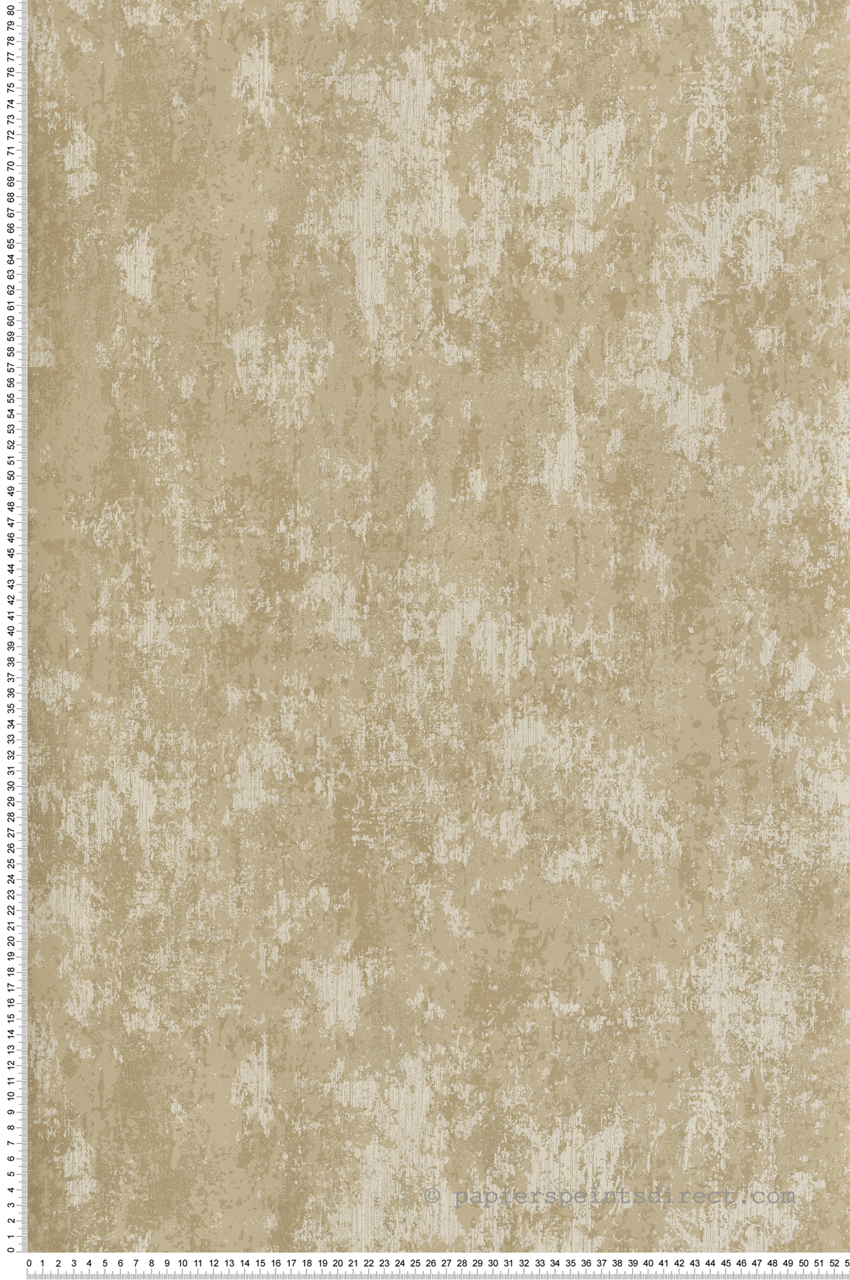Papier peint Aspect Mur Vieilli sable doré - Unique de Lutèce | Réf. LTC-SR28103