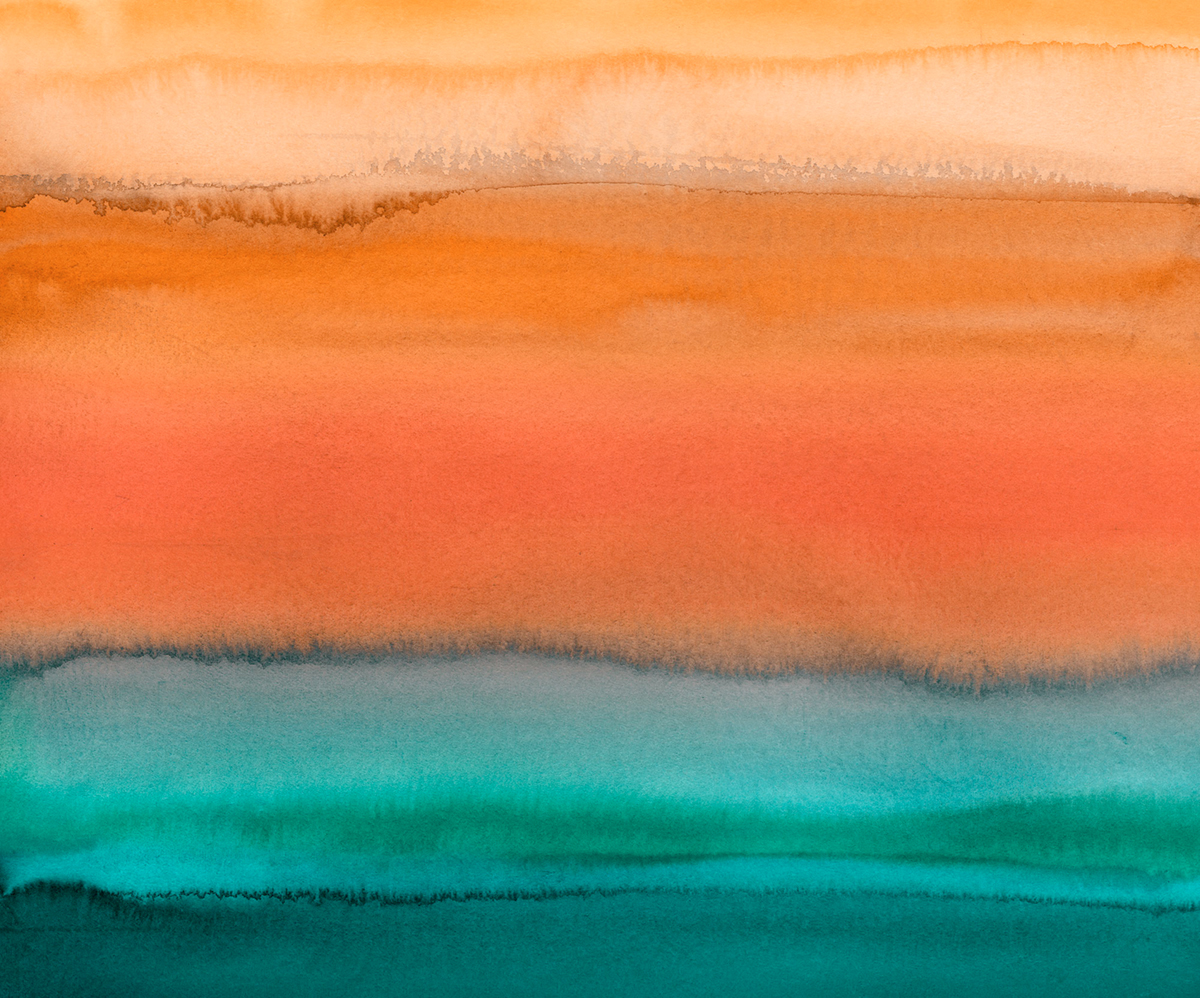 Papier peint panoramique Dégradé Couleur Risveglio - Papier peint Komar Pure 2