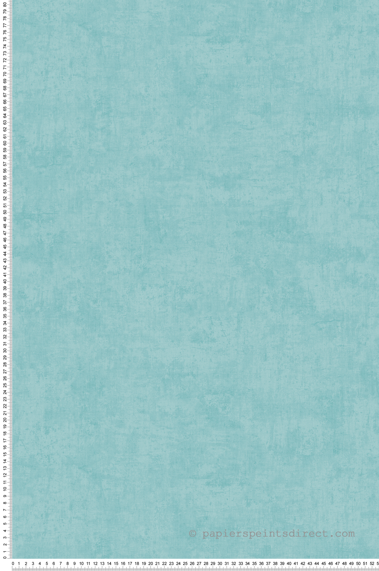Papier peint Faux Uni Patine turquoise - Lilly & Luis d'A.S. Création | Réf. AS-771794