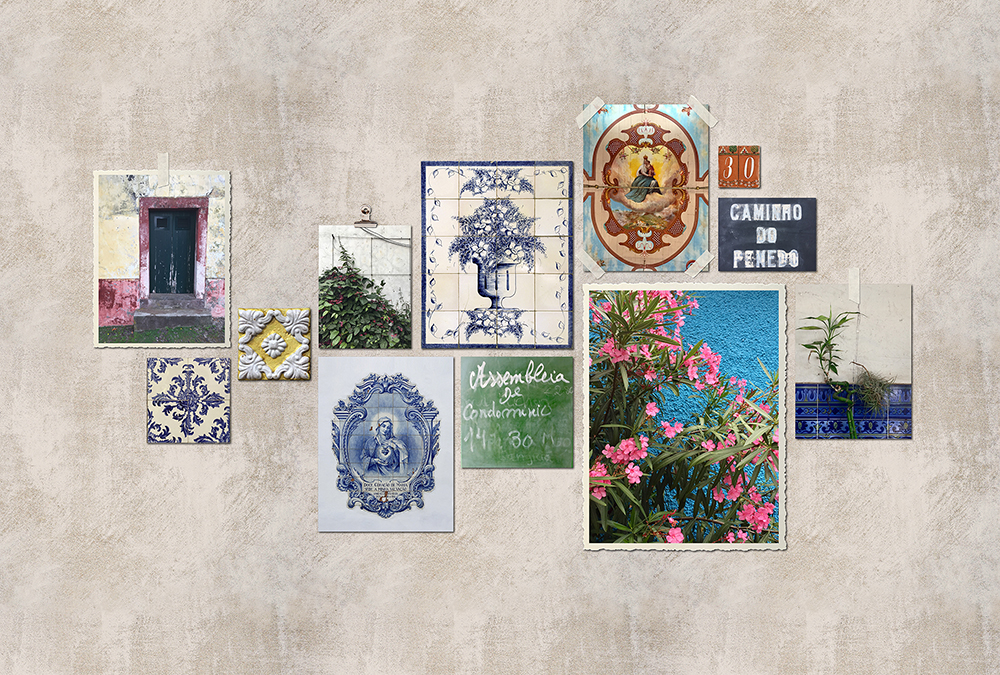 Papier peint panoramique Mur souvenirs Atlantic spirit 1 - Référence DD114007 - Intissé 200g/m2 - Standard 400 x 270