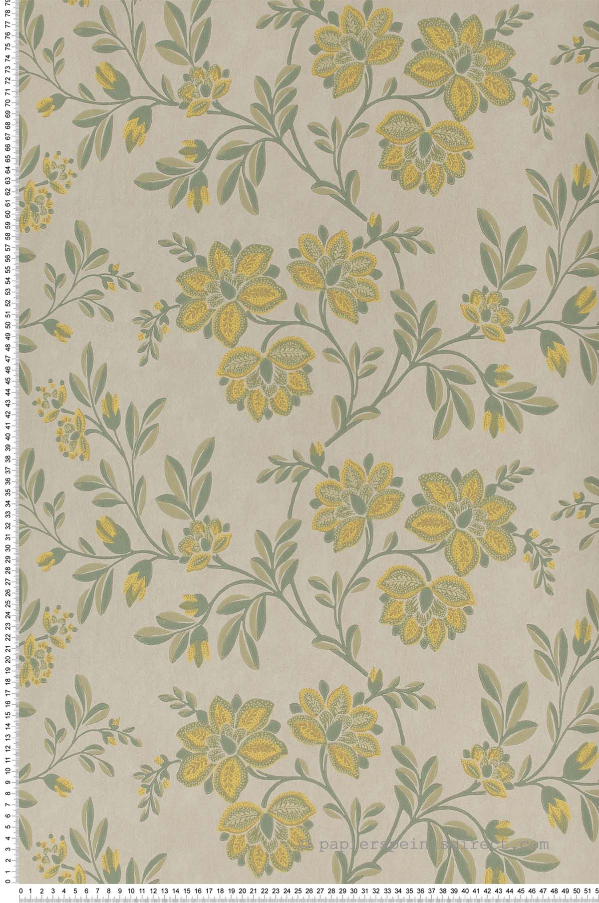 Stitch highland - Papier peint Archive Trails de Little Greene