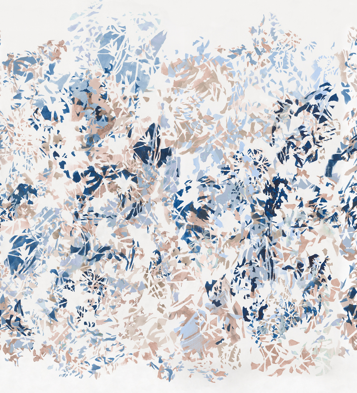 Papier peint panoramique Fresque Abstraite Hava Pastel A+B - 1/2/3/4/5/6 - Isidore Leroy