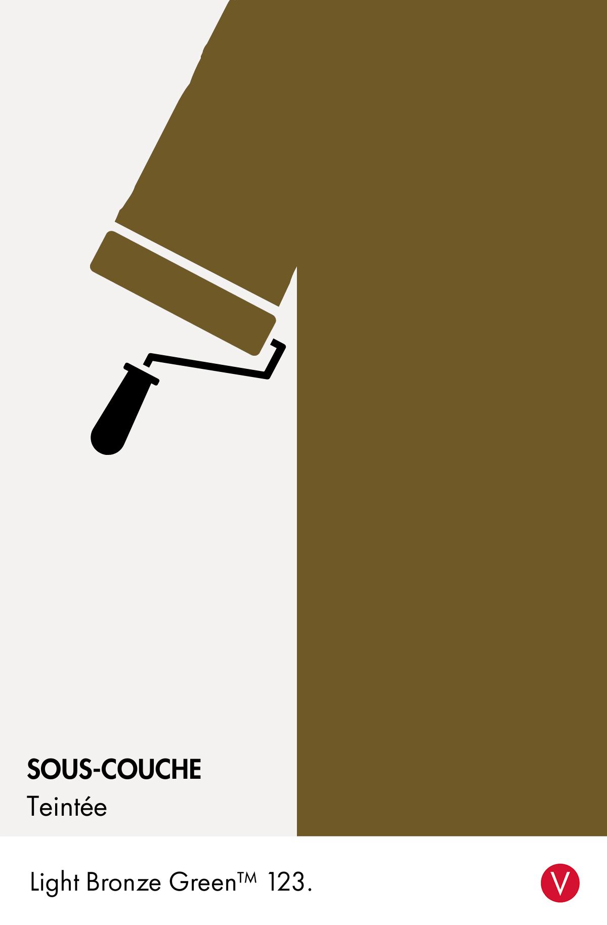 Sous-couche teintée Light Bronze Green n°123 Intelligent ASP (All Surface Primer) 1 litre