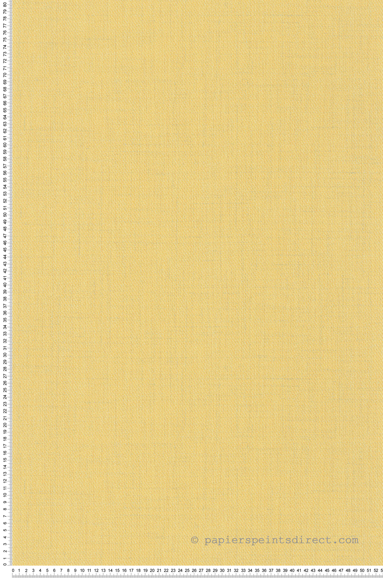 Papier peint Faux Uni Denim jaune citron - California de Casadéco | Réf. CALF87532222