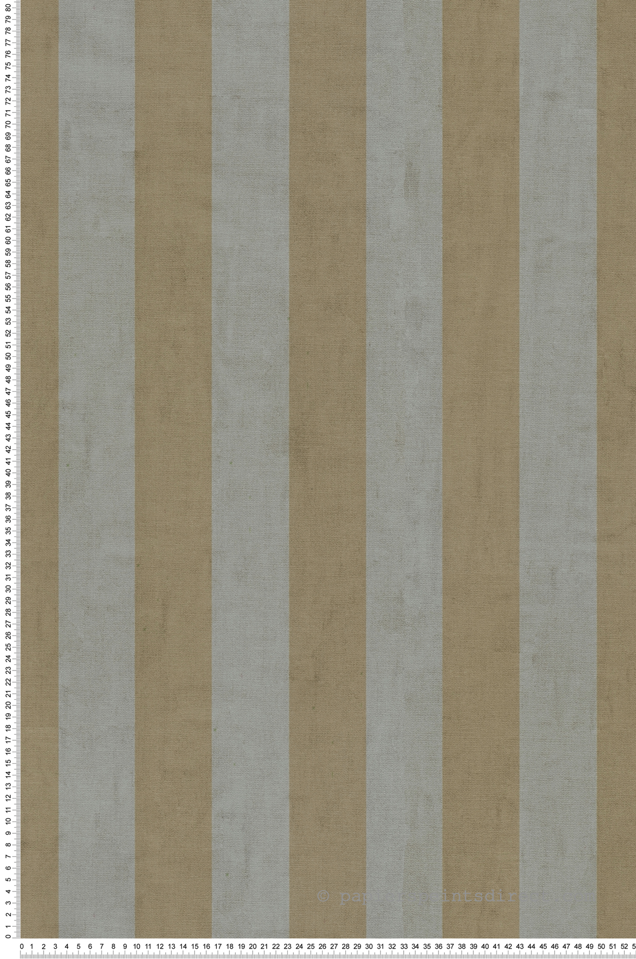 Papier peint Rayures Vintage bleu vert argile - Anna D'Andrea d'A.S. Création | Réf. AS-782262