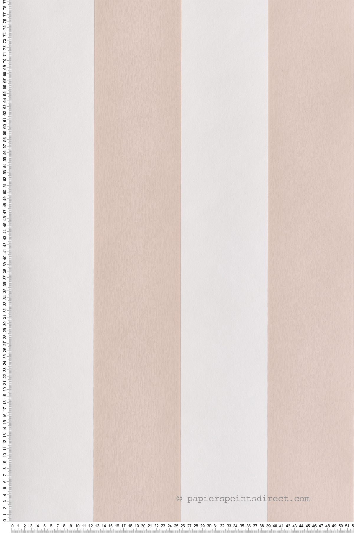 Papier peint Rayure Broad Stripe Masquerade - Storybook Papers de Little Greene | Réf. 0231BSMASQU