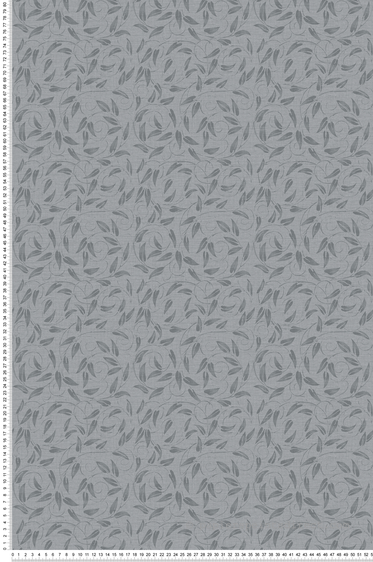 Papier peint Guirlande Feuille Liberty gris éléphant - The Wall Llewelyn-Bowen de Lutèce | Réf. LTC-LB25158
