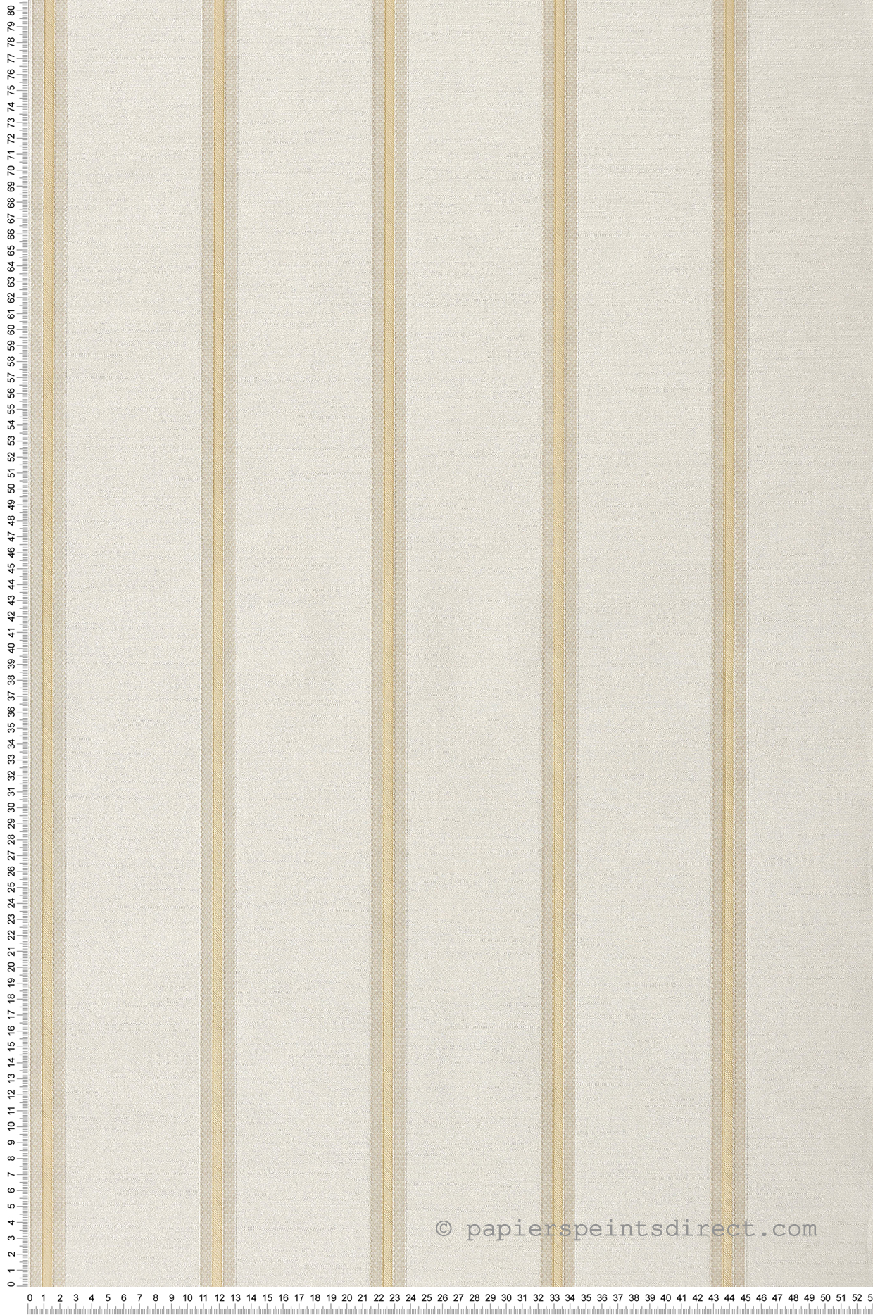 Papier peint Rayure et Strié jaune et irisé - San Marco de Montecolino | Réf. MC-25763