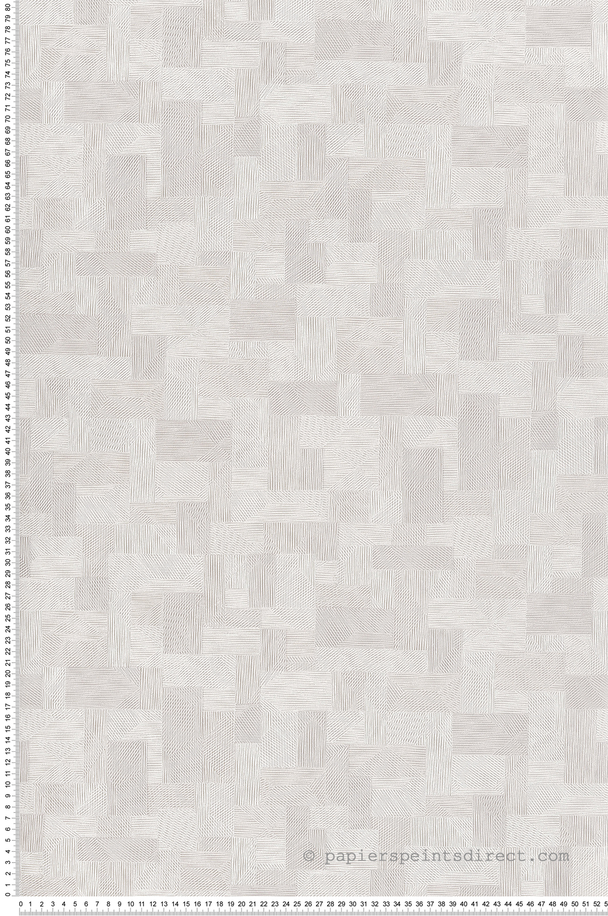 Papier peint Scandinave Géométrique blanc et gris - Woods de Casadéco | Réf. WOOD86070020
