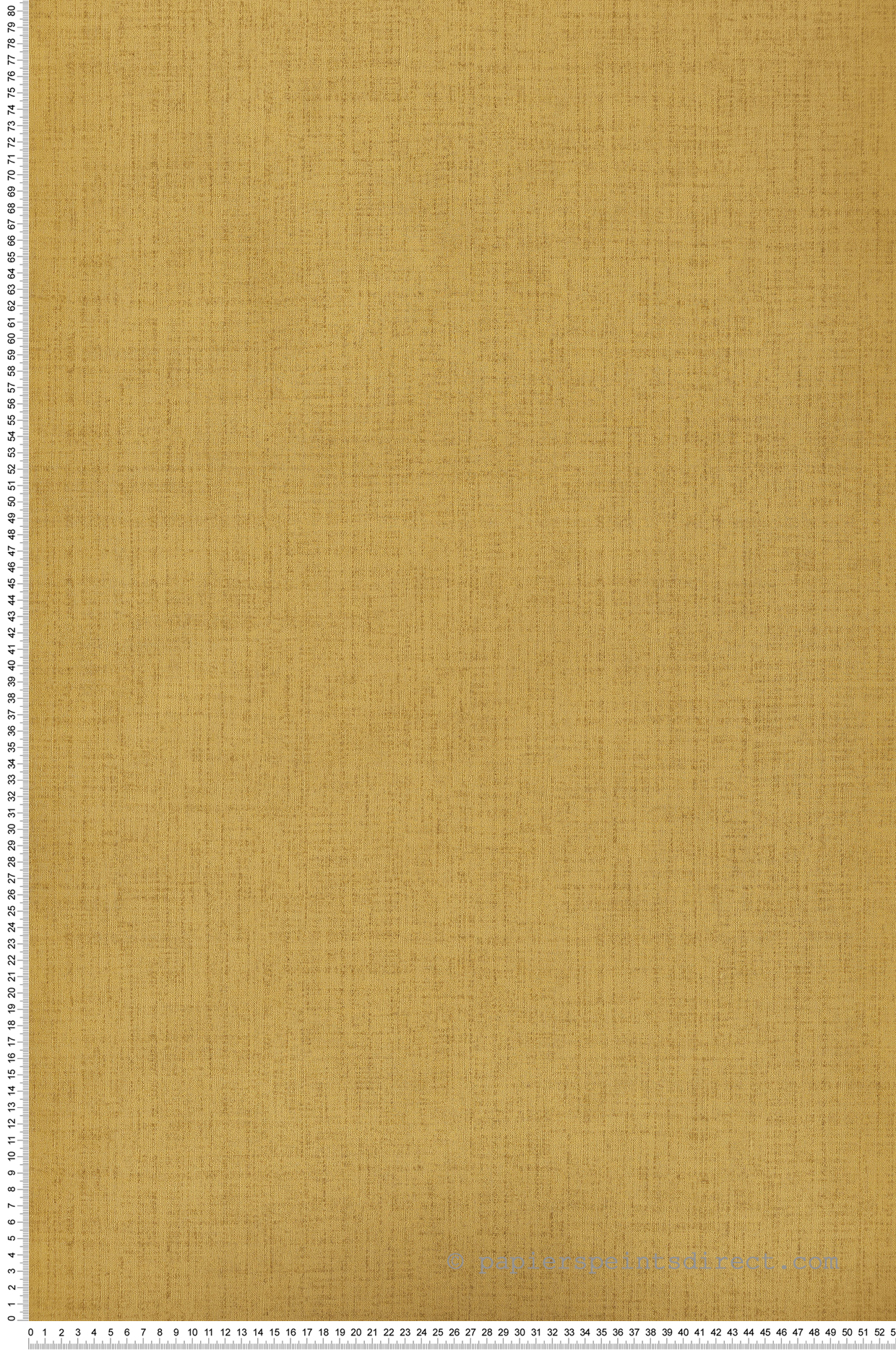 Papier peint Uni Rosalie jaune ocre - Villa Rosalie de Lutèce | Réf. LTC-51174912
