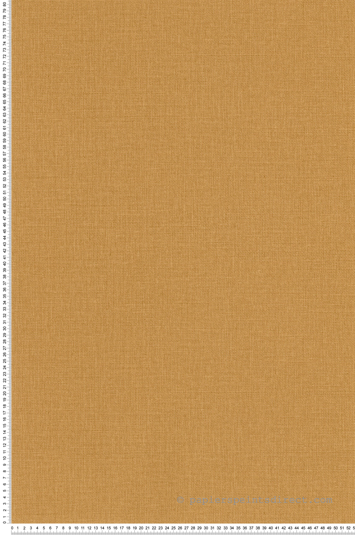 Papier peint Effet Toile de Jute curry - Jute de Casélio | Réf. JTE104012812