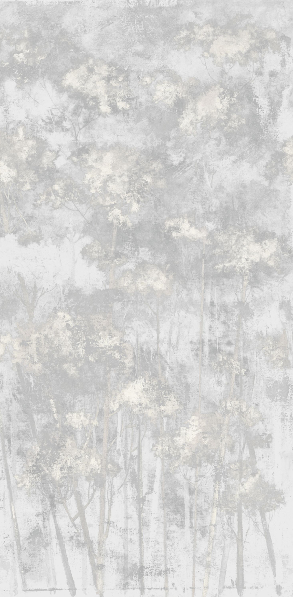 Papier peint panoramique Arbre Selva gris - Panoramas de Casamance | Réf. CAS-A74110190