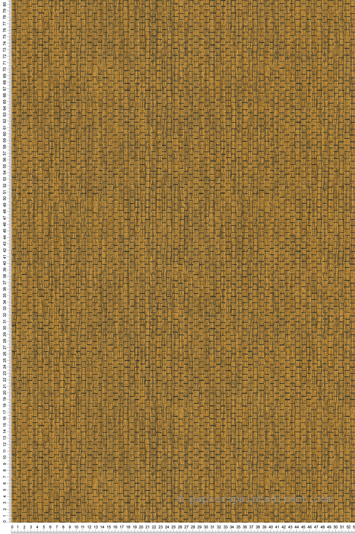 Papier peint Tissage Natté miel et gris irisé - Hygge d'A.S. Création | Réf. SP15749