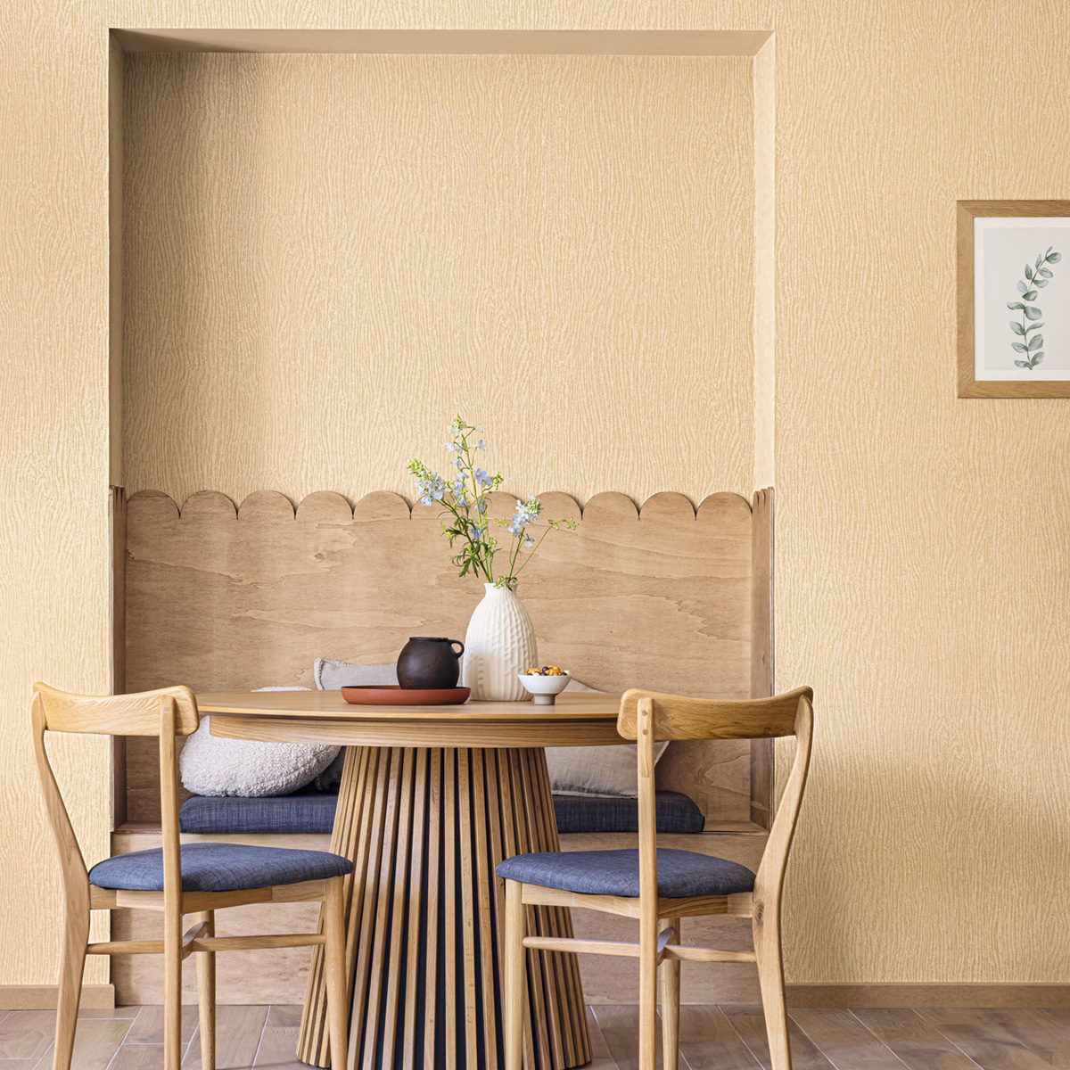 Papier peint Écorce Incrusta beige - Woodline de Casélio | Réf. WOD106811014